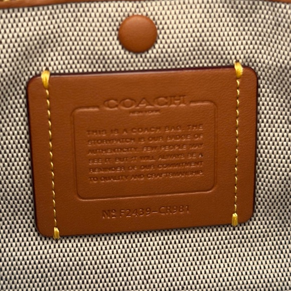 Coach Juliet Black Leather Shoulder Bag - Picture 6 of 7